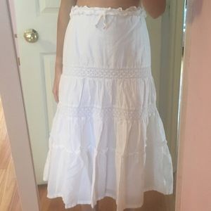 White Babydoll Skirt